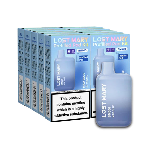 Mad Blue 10 x Lost Mary BM600 Multipack