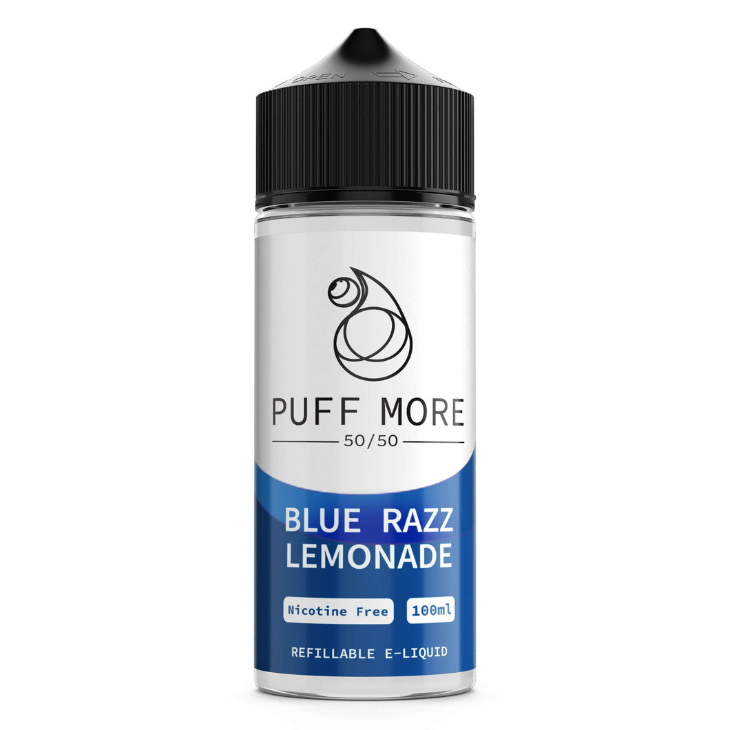 Blue Razz Lemonade Vape Juice by Puff More