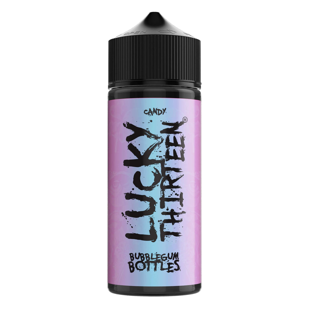 Bubblegum Bottles E-Liquid by Lucky Thirteen