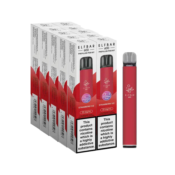 Strawberry Ice 10 x Elf Bar Multipack