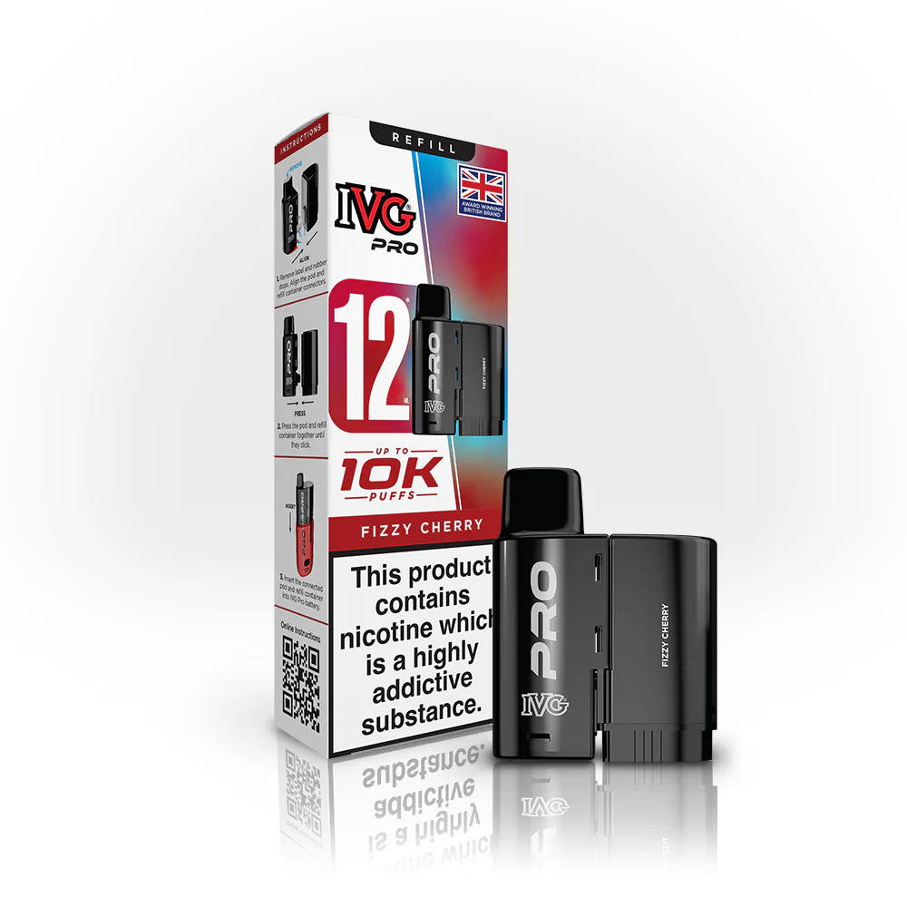 Fizzy Cherry IVG Pro 12 Pod