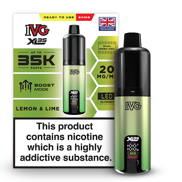 Lemon & Lime IVG XL35 Prefilled Pod Kit