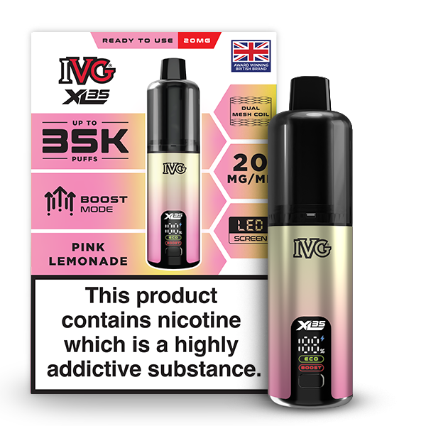 Pink Lemonade IVG XL35 Prefilled Pod Kit