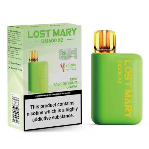 Lost Mary DM600 Kiwi Passion Fruit Guava
