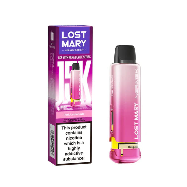Pink Lemonade Lost Mary Nera 15K Pod