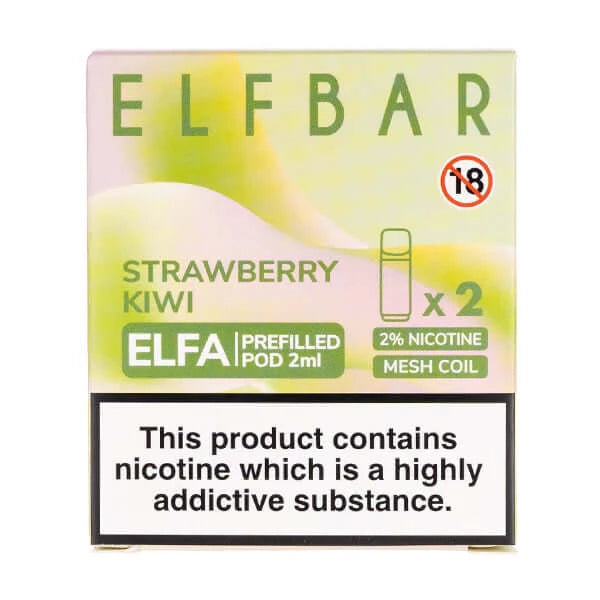 Strawberry Kiwi Elfa Pods by Elf Bar