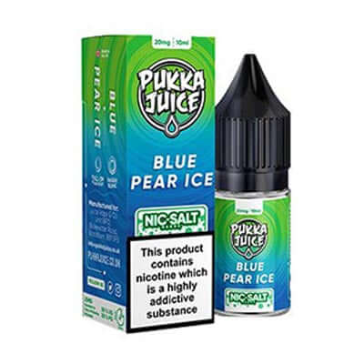 Blue Pear Ice Pukka Juice Nic Salt