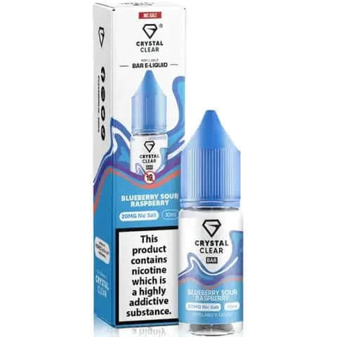 Crystal Clear Blueberry Sour Raspberry Nic Salt