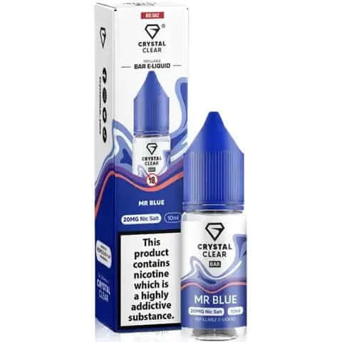 Crystal Clear Mr Blue Nic Salt