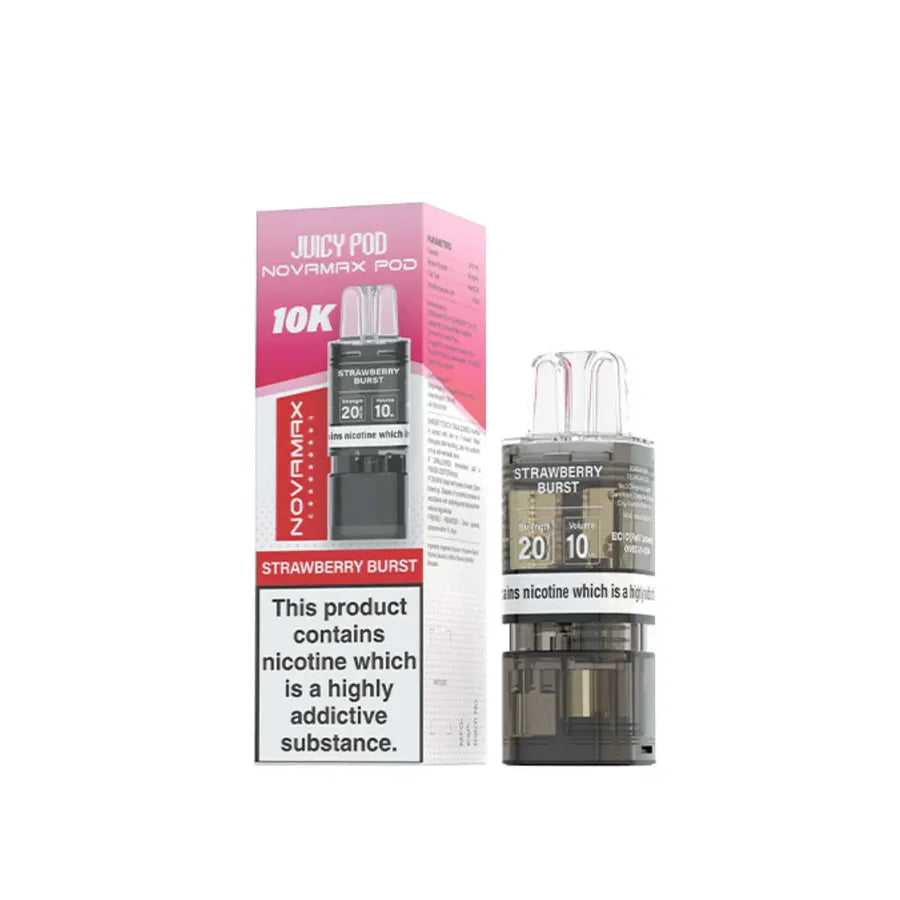 Strawberry Burst Juicy Pod NovaMax 10K Pod