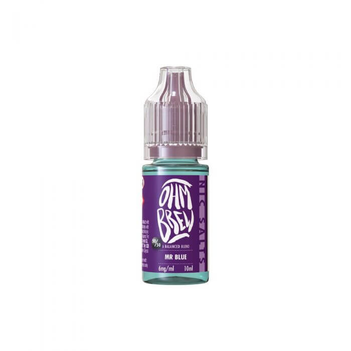 Mr Blue Ohm Brew Nic Salt