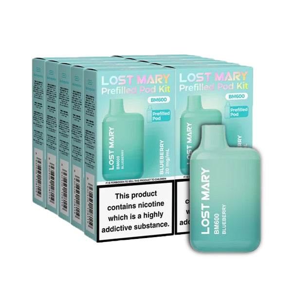 Blueberry 10 x Lost Mary BM600 Multipack