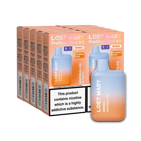 Marybull Ice 10 x Lost Mary BM600 Multipack