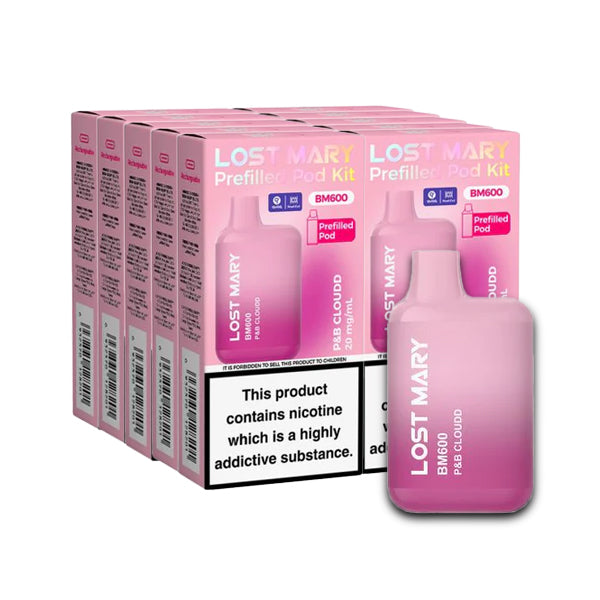 Cotton Candy Ice 10 x Lost Mary BM600 Multipack