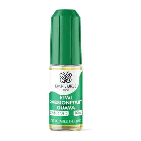 Kiwi Passion Fruit Guava Bar Juice 5000 Nic Salt