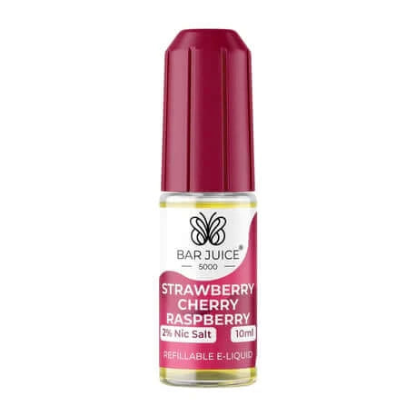 Strawberry Cherry Raspberry Bar Juice 5000 Nic Salt