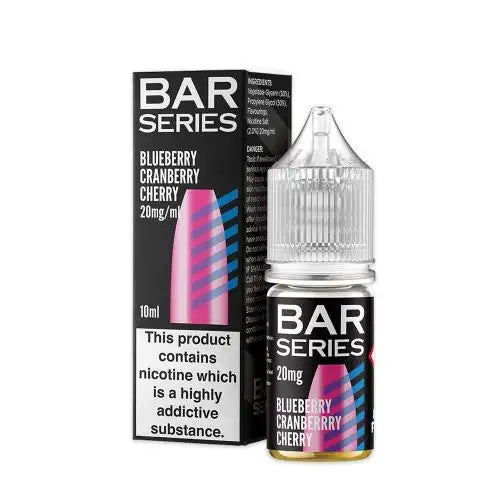 Blueberry Cranberry Cherry Bar Series Nic Salt