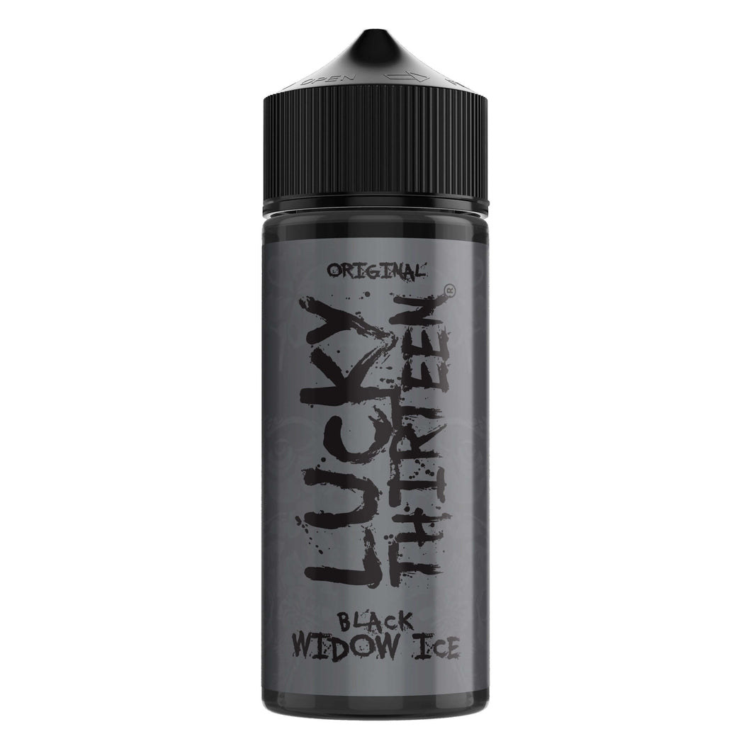 Black Widow Ice E-Liquid by Lucky Thirteen