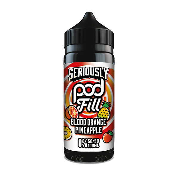 Seriously Pod Fill Blood Orange Pineapple 100ml Shortfill E-Liquid