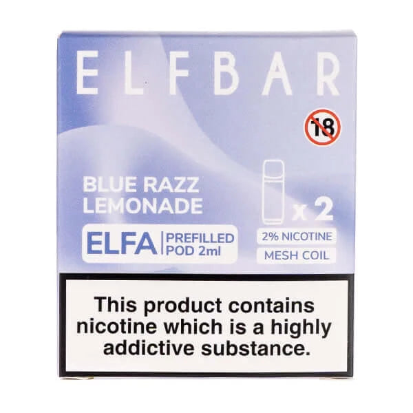 Blue Razz Lemonade Elfa Pods by Elf Bar
