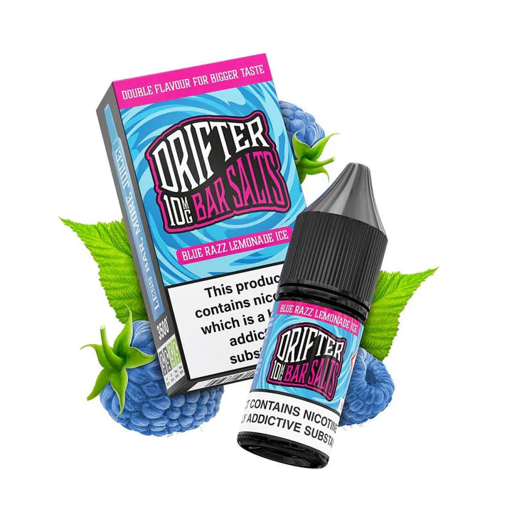 Blue Razz Lemonade Ice Nic Salt E-Liquid by Drifter