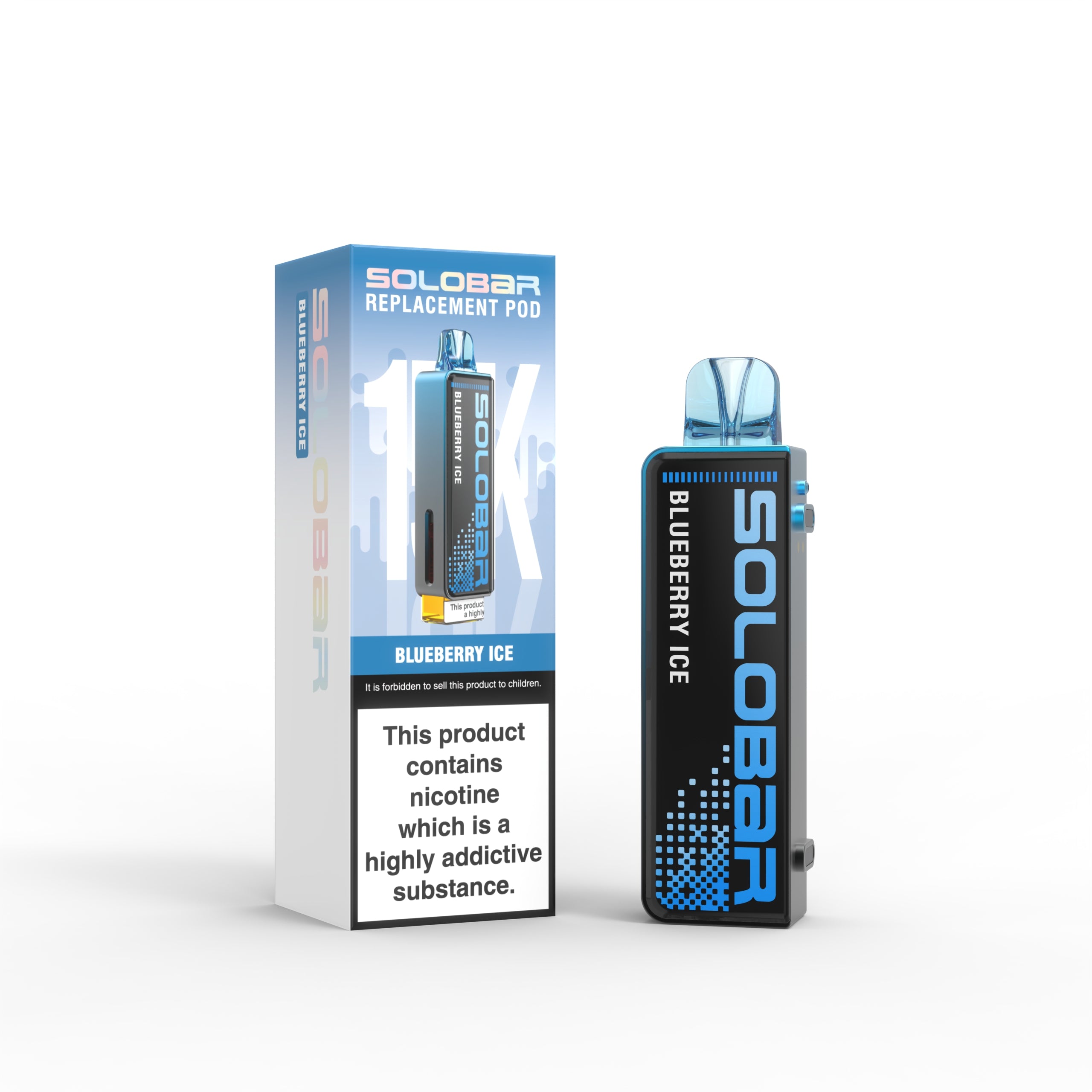 Blueberry Ice Solobar Boost 30K Prefilled Pod