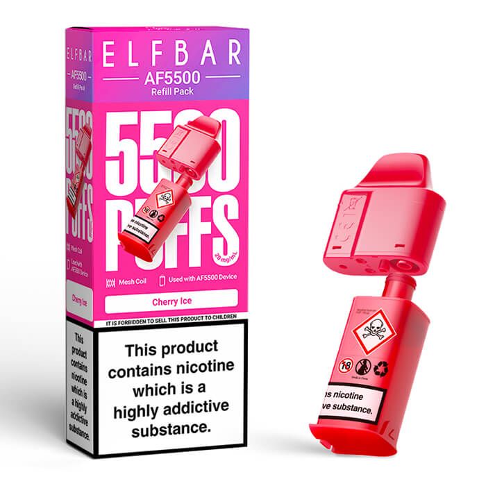 Cherry Ice Elf Bar AF5500 Prefilled Pod