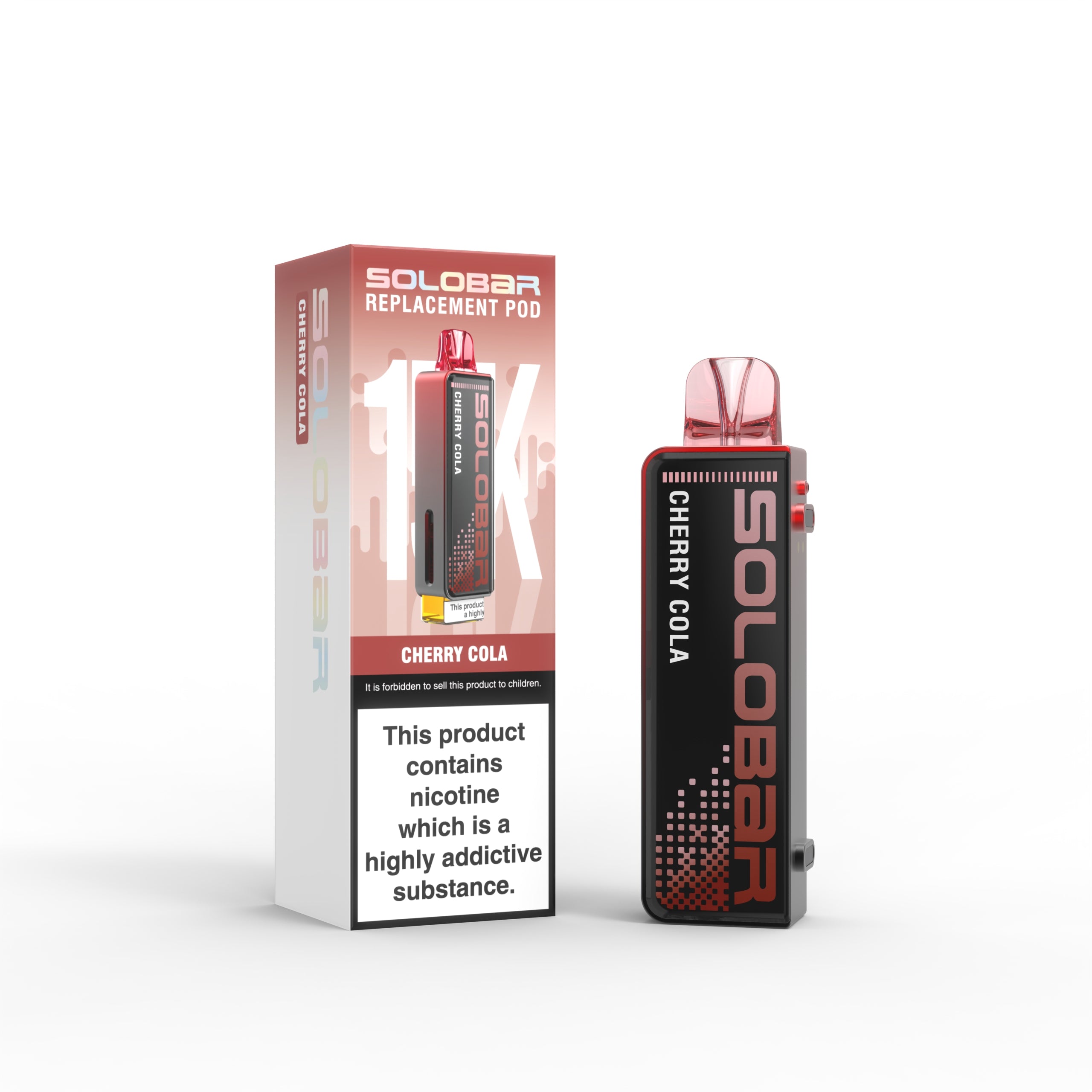 Cherry Cola Solobar Boost 30K Prefilled Pod