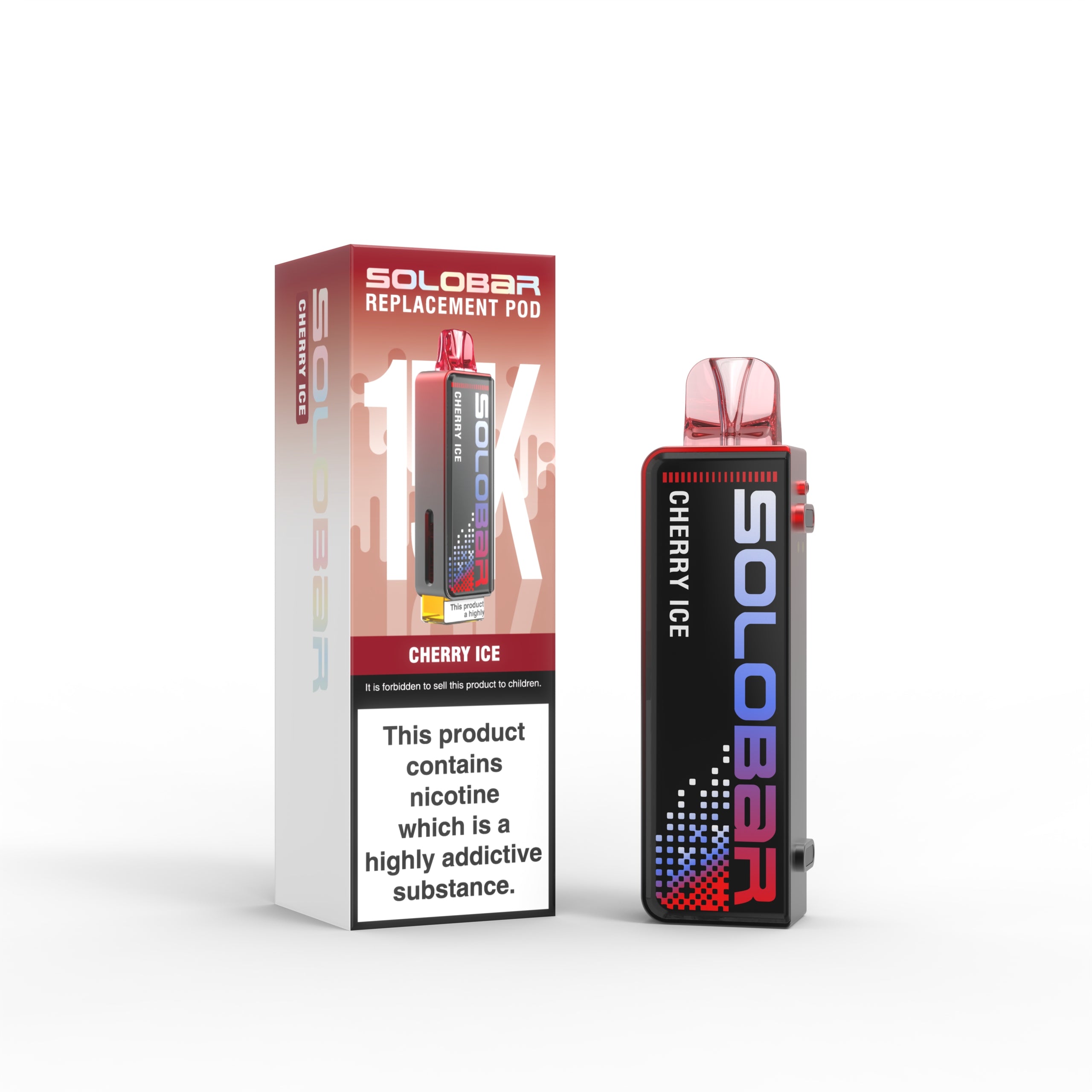 Cherry Ice Solobar Boost 30K Prefilled Pod