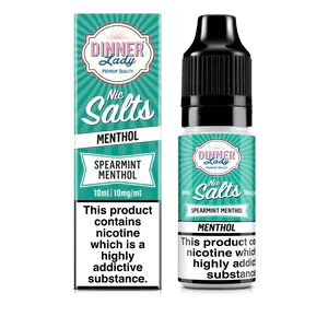 Spearmint Menthol Dinner Lady Nic Salt