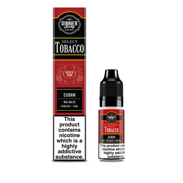 Cuban Dinner Lady Select Tobacco Nic Salts