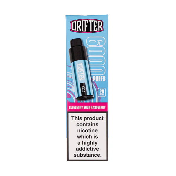 Blueberry Sour Raspberry Drifter Bar 6000 Pod Kit