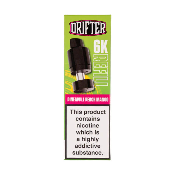 Pineapple Peach Mango Drifter Bar 6000 Refill Pod