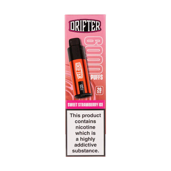 Sweet Strawberry Ice Drifter Bar 6000 Pod Kit