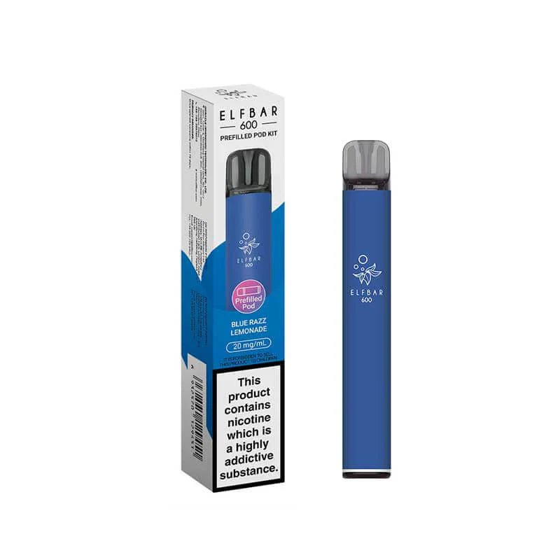 Blue Razz Lemonade Elf Bar 600 Pod Kit