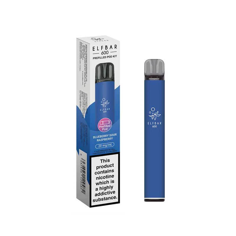 Blueberry Sour Raspberry Elf Bar 600 Pod Kit