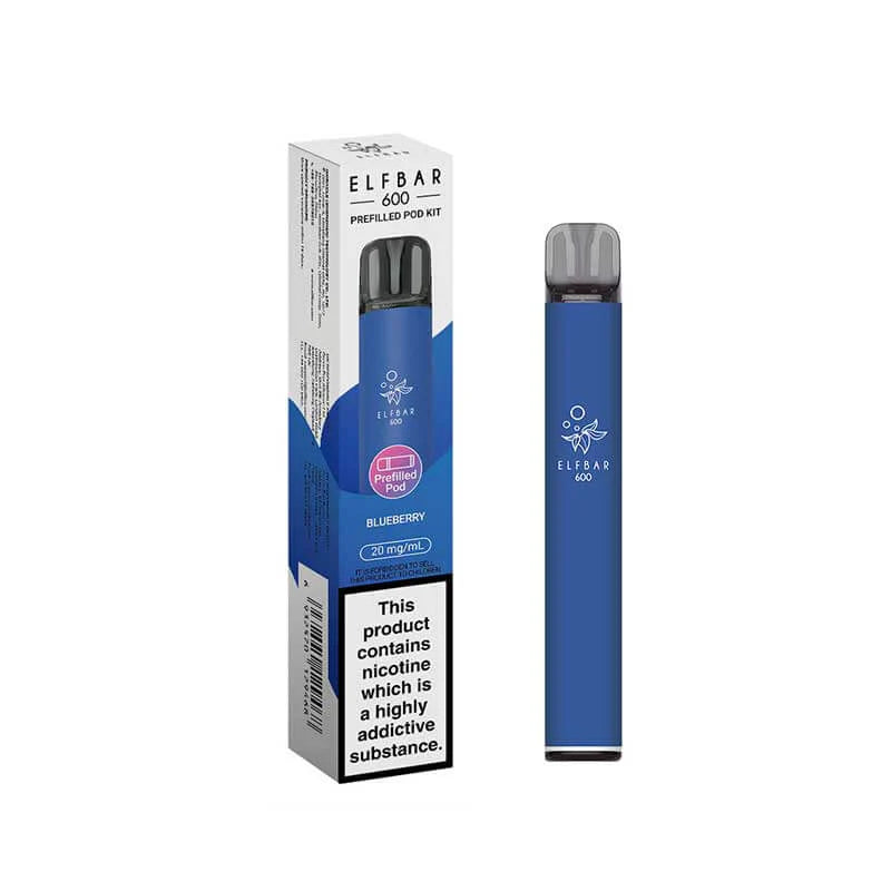Blueberry Elf Bar 600 Pod Kit