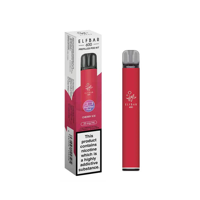 Cherry Ice Elf Bar 600 Pod Kit