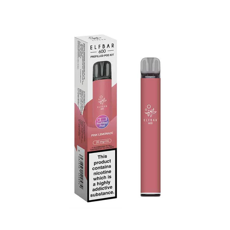 Pink Lemonade Elf Bar 600 Pod Kit