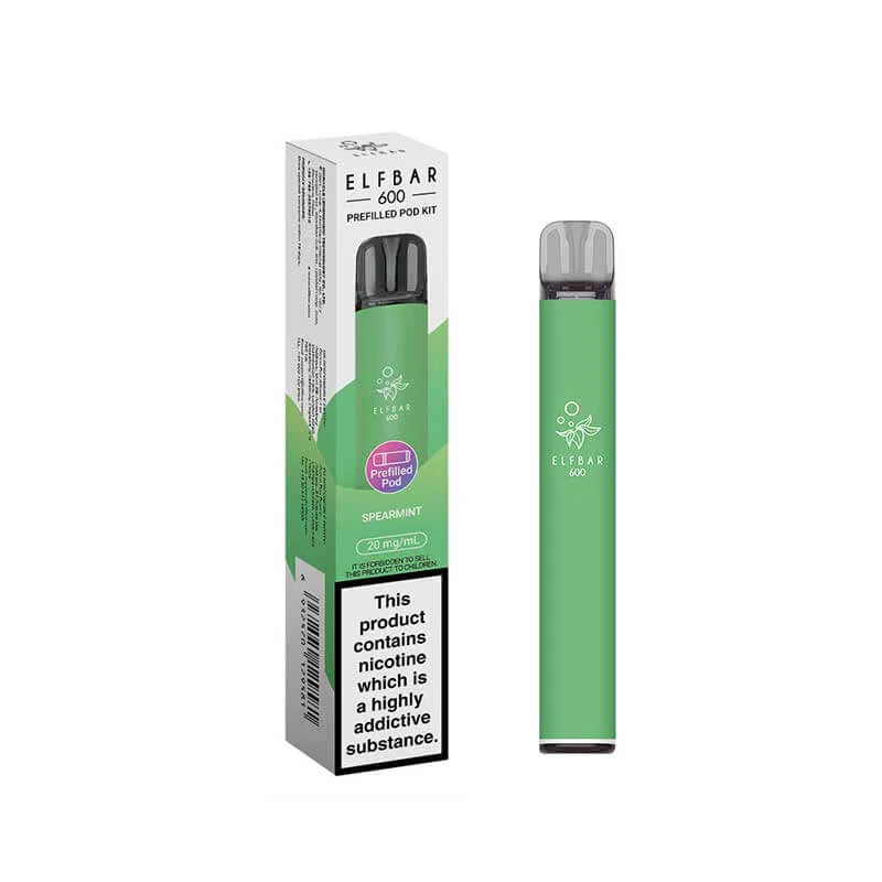 Spearmint Elf Bar 600 Pod Kit