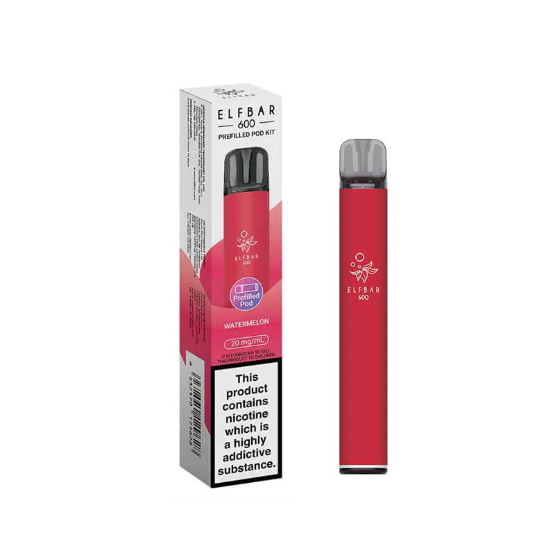 Watermelon Elf Bar 600 Pod Kit