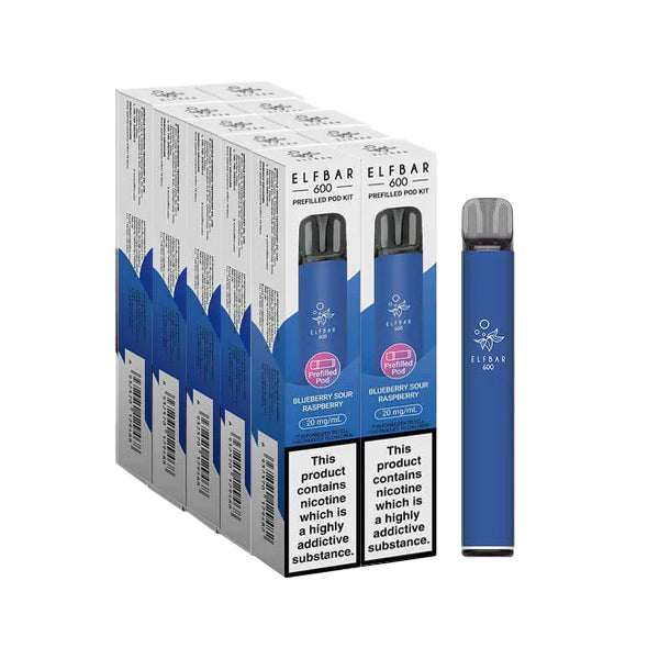Blueberry Sour Raspberry 10 x Elf Bar Multipack