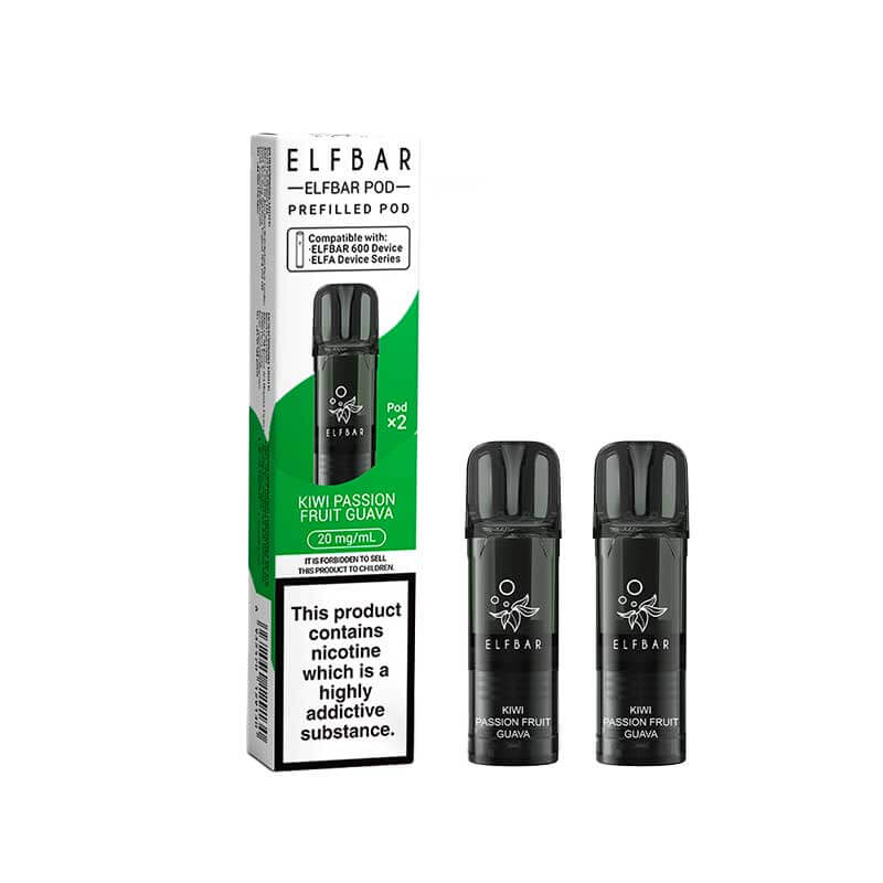 Kiwi Passion Fruit Guava Elf Bar 600 Pods