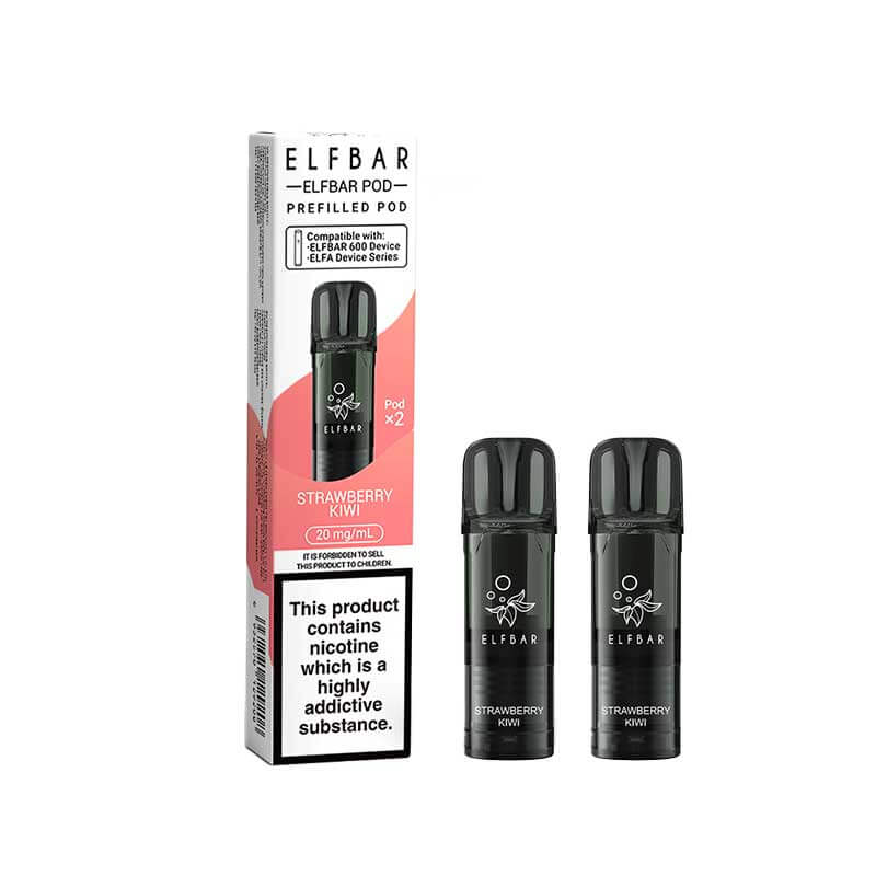 Strawberry Kiwi Elf Bar 600 Pods