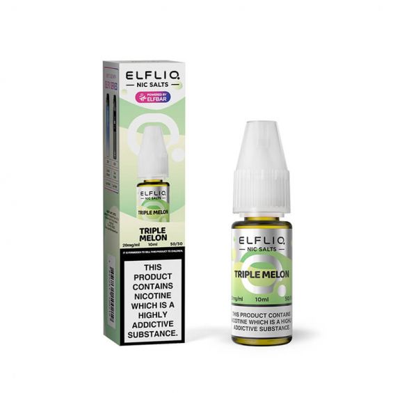 Triple Melon Elfliq Nic Salt