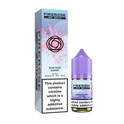Blue Razz Gummy Elux Firerose Nic Salt | Any 4 for £10.00 – Juicy Vapes