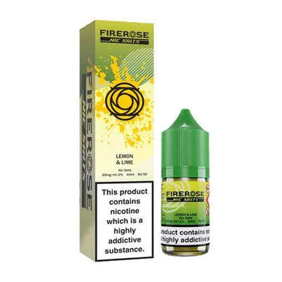 Lemon Lime Elux Firerose Nic Salt