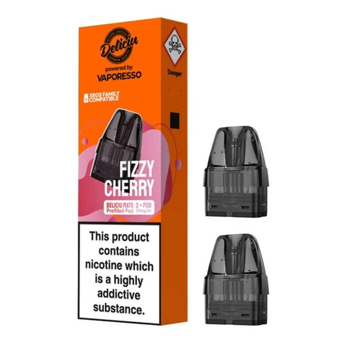 Fizzy Cherry Prfilled Pod By Vaporesso Deliciu Mate