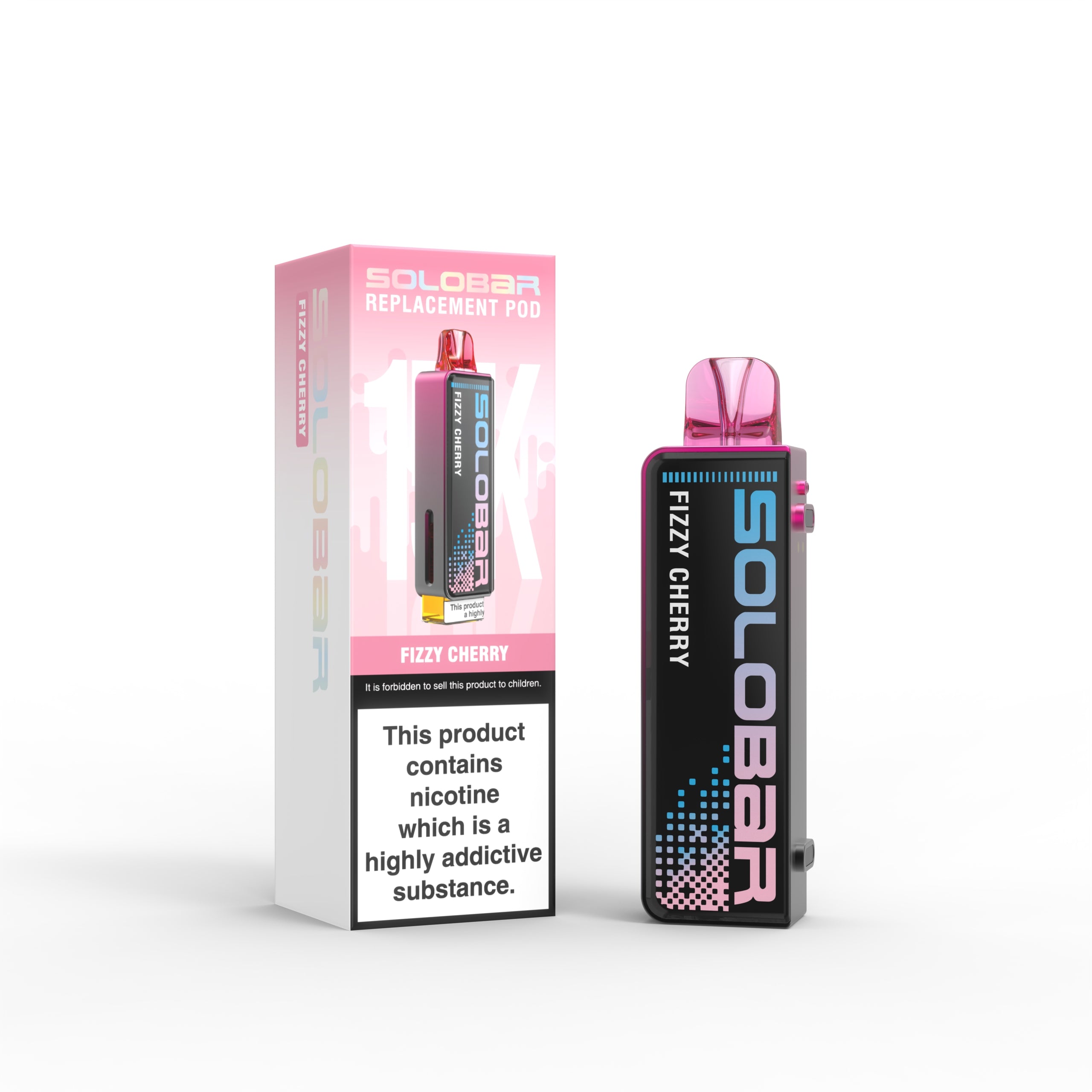Fizzy Cherry  Solobar Boost 30K Prefilled Pod
