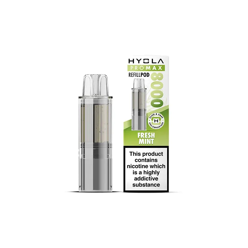Fresh Mint Hyola Pro Max 8000 Prefilled Pod